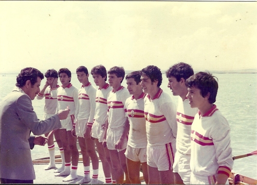 1978 Türkiye Şampiyonu Genç 8+Hasan Yılmaz, Fatih Gökşen, Kenan Selçuk, Yalçın Kaya, Mehmet Oktar, Yusuf Oktar, Bahri Kaya, Orçun Yılgör, Dümenci Erol Sağır.